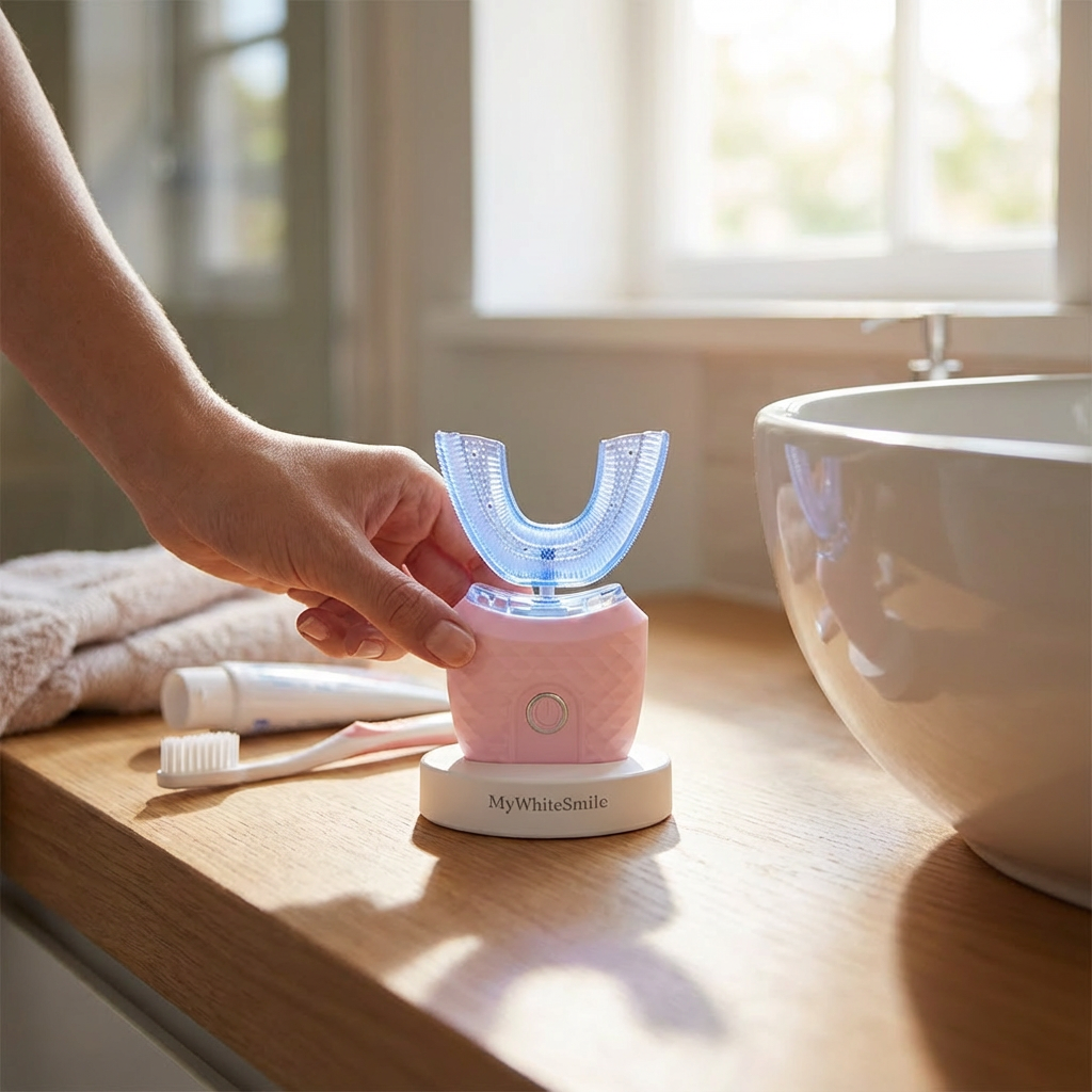 Automatische U-förmige Zahnbürste – Schnelle Aufhellung und Reinigung